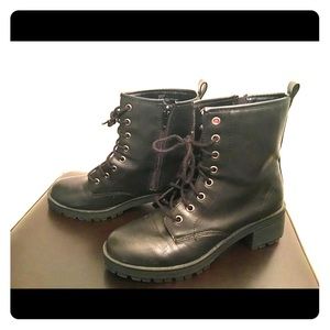 Madden Girl combat boots